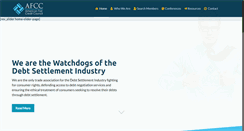 Desktop Screenshot of americanfaircreditcouncil.org